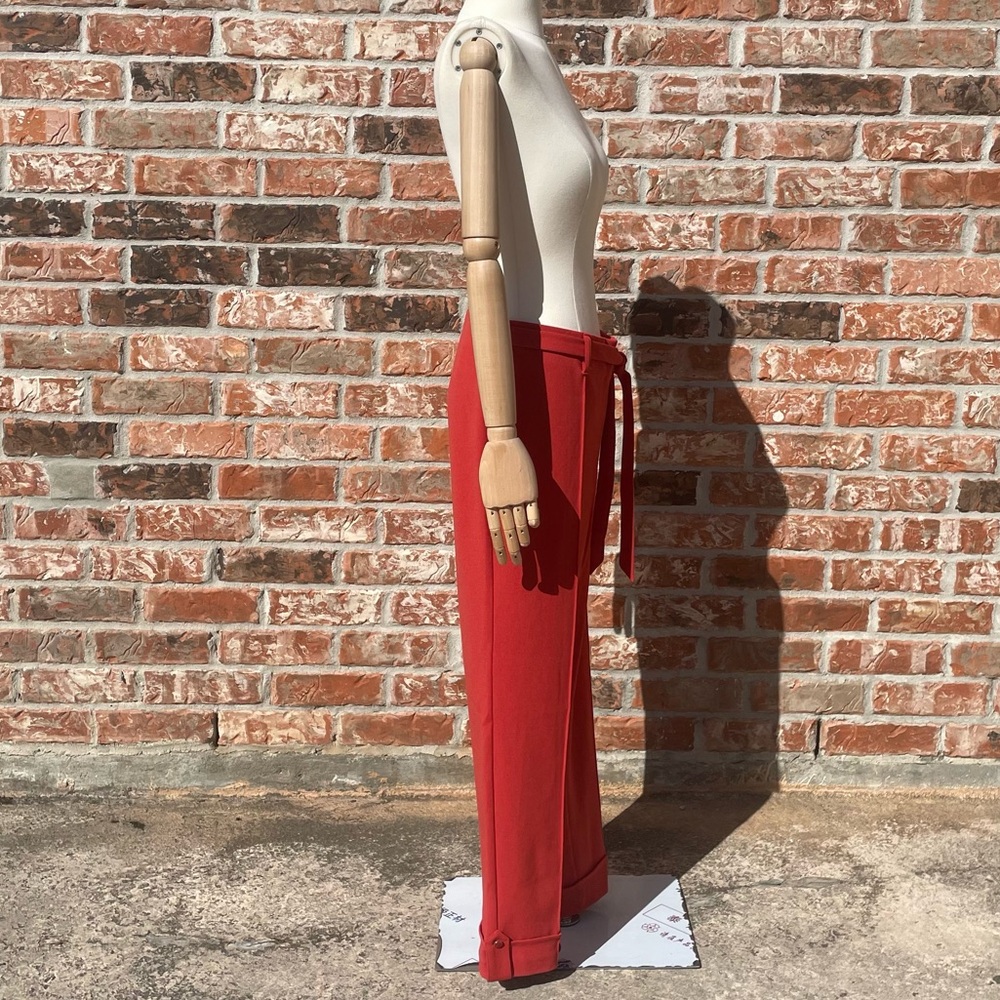 NYCC red pleated plus size dress pants / 16 / Excellent condition - Picture 9 of 13
